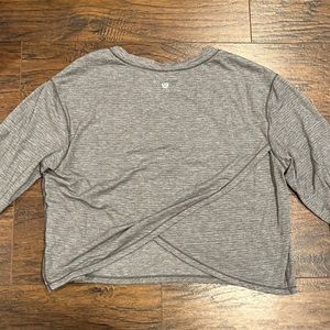 Lululemon cross back crop top
